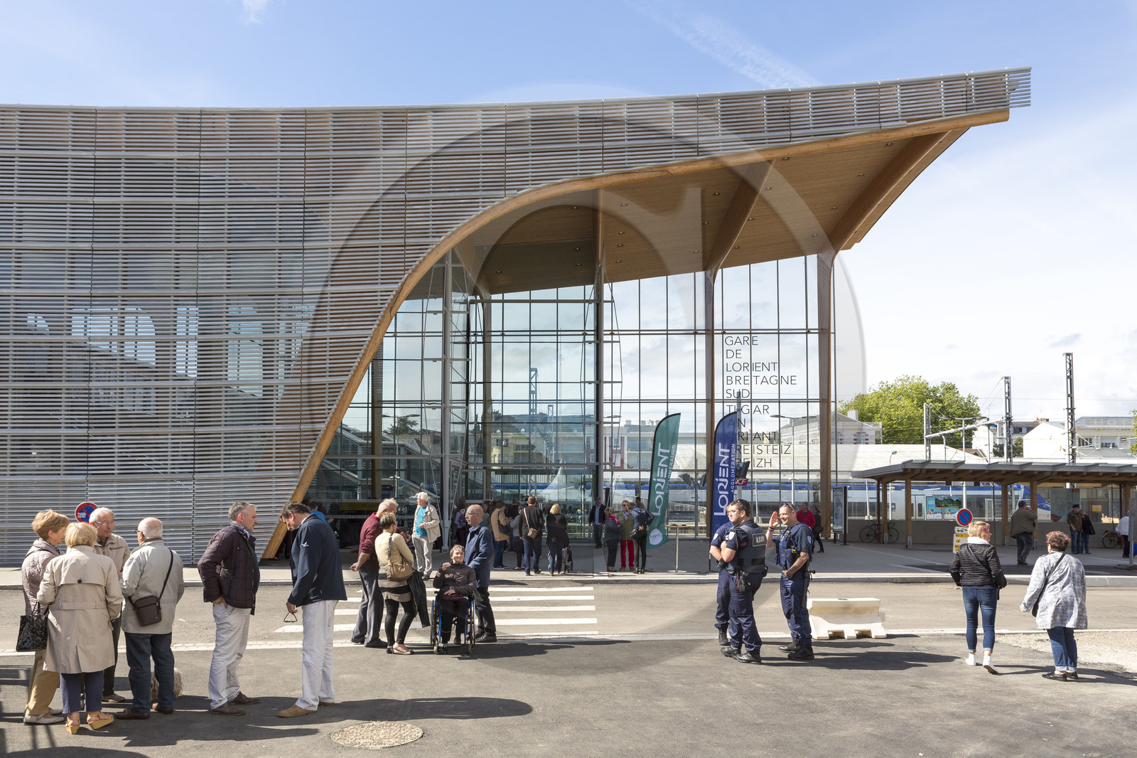 Inauguration de la gare de Lorient le 20 Mai 2017