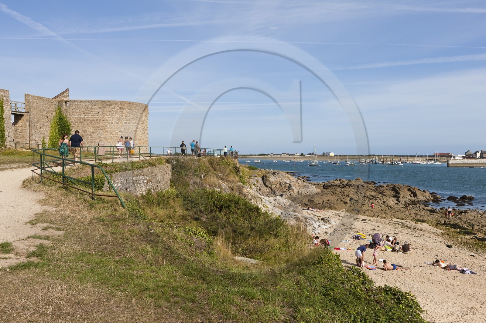 La promenade du Lohic _ Port-Louis _ Morbihan