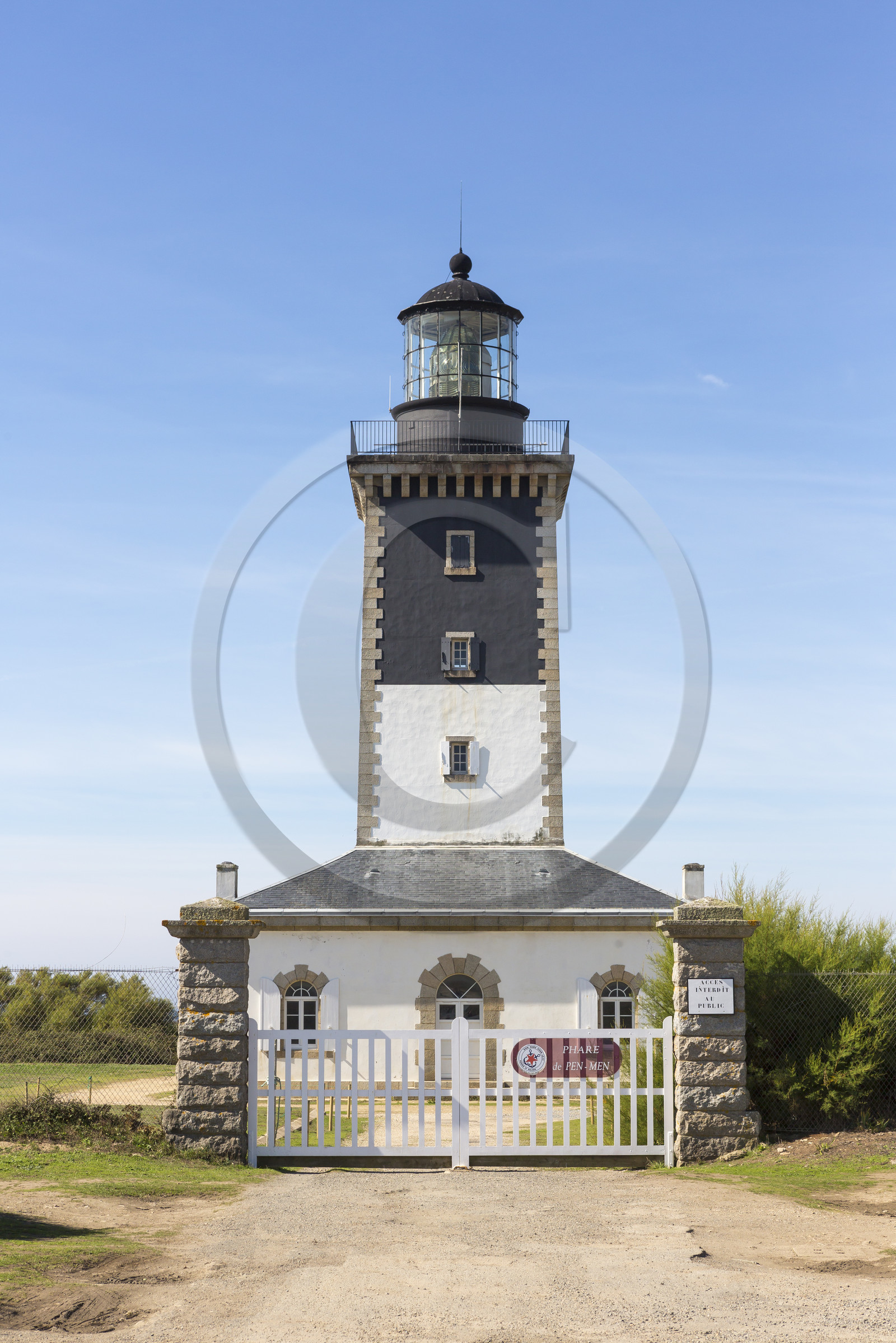 Le Phare de Pen-Men à Groix