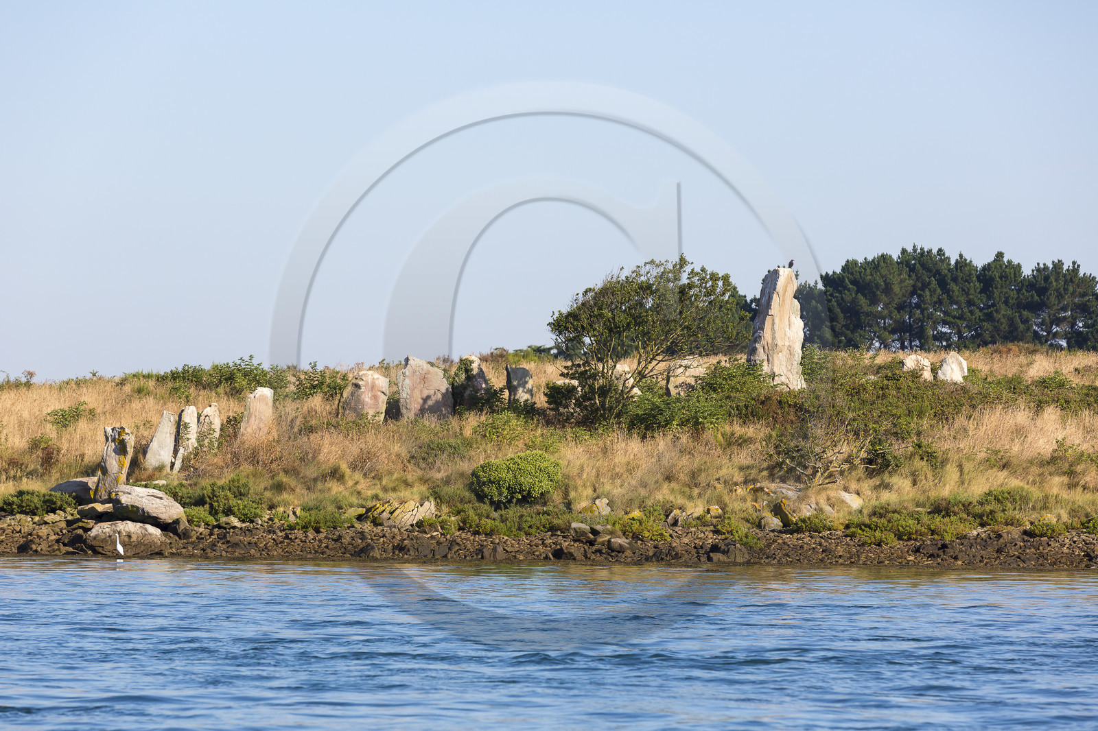 Er Lannic dans le golfe du Morbihan à Arzon