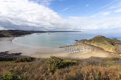 Le port de Gwin Zégal à Plouha