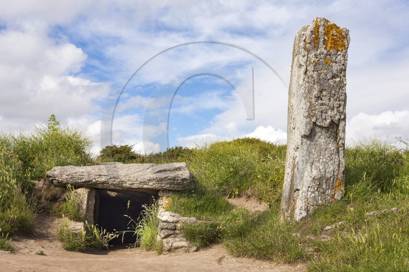 Les Pierres Plates à Locmariaquer