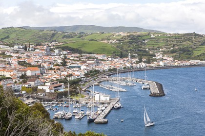 Le port d' Horta_Faial_Archipel des Açores