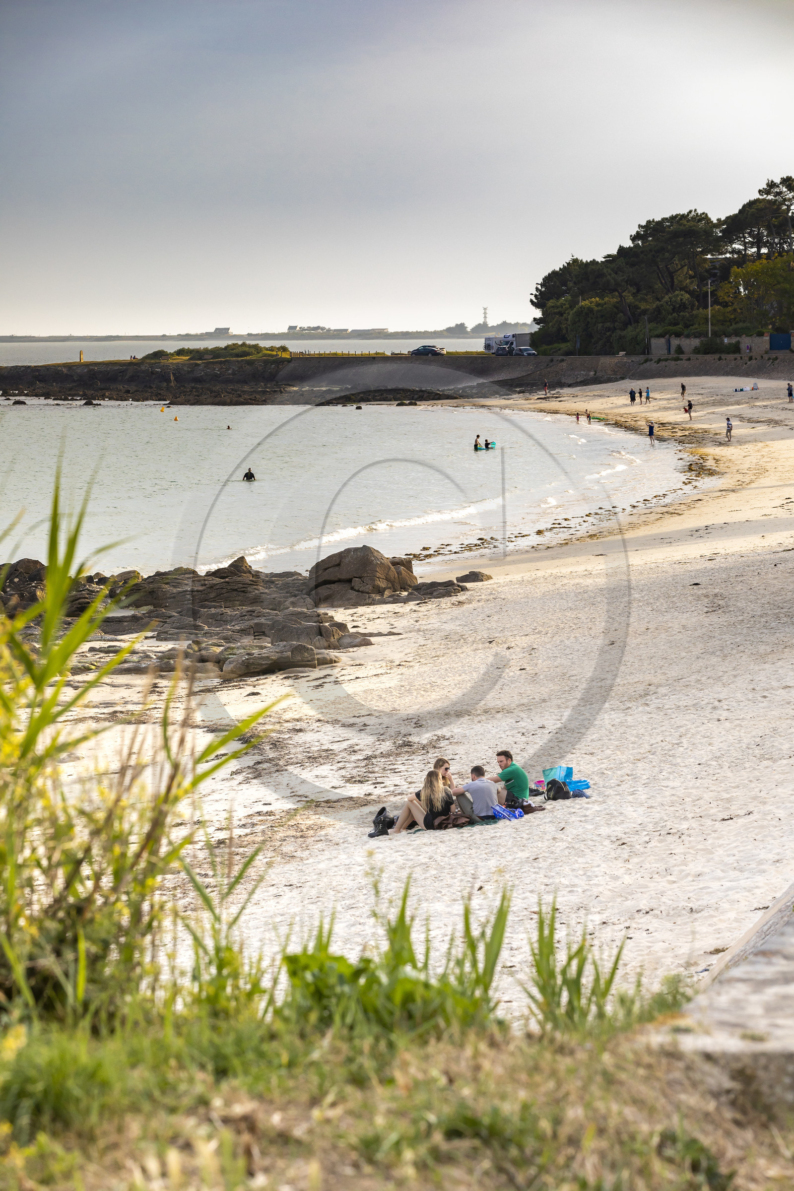 La plage de Légenèse à Carnac