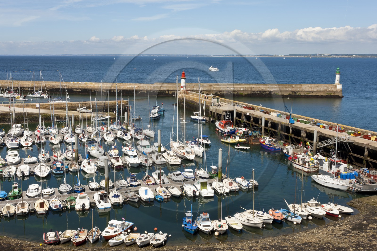 France, Morbihan (56), Ile de Groix, Port Tudy.