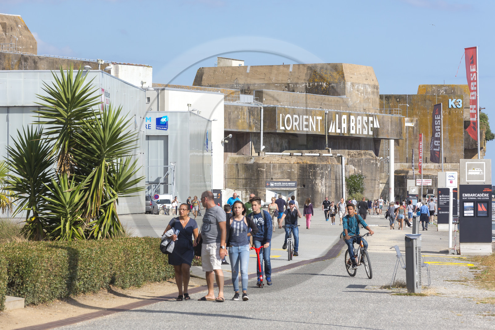 Le site de la BSM à Lorient