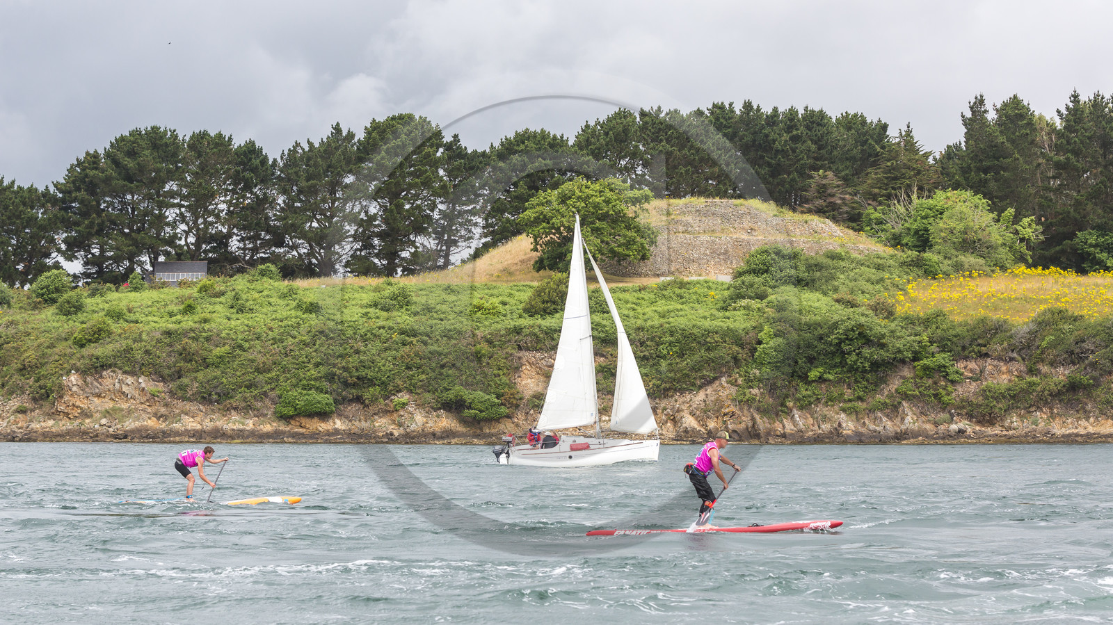 Morbihan paddle Trophy 2016. Larmor-Baden