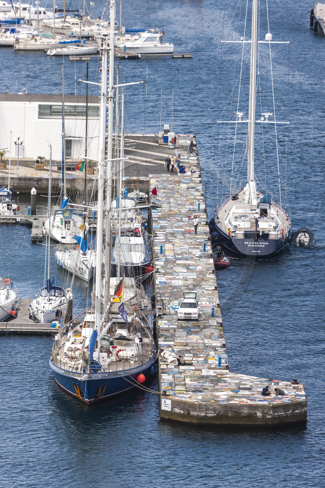 Le port d' Horta_Faial_Archipel des Açores