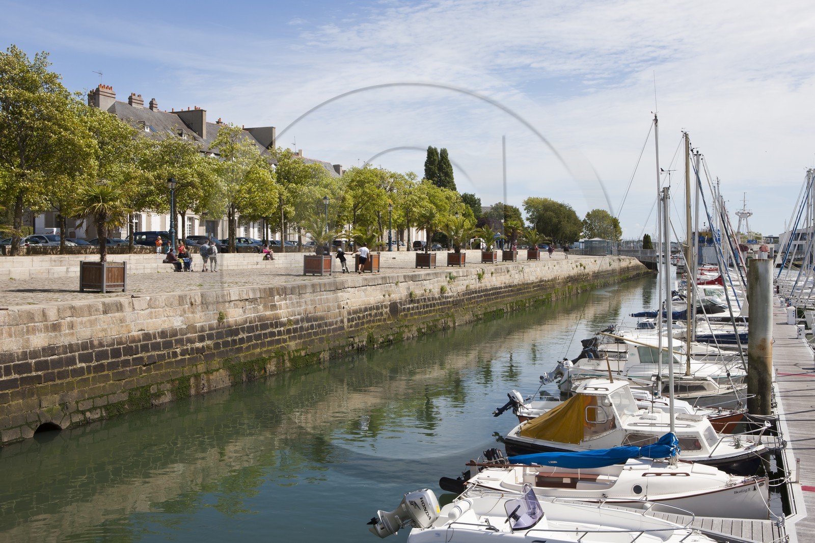 Les Quais du port de Lorient