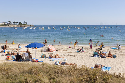 La plage du Stole à Ploemeur