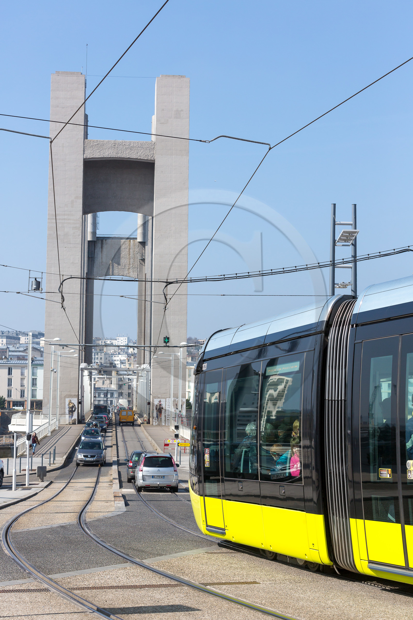 Pont de la recouvrance à Brest