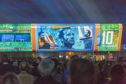 2018_Ports en fête, les 10 ans de la cité de la voile _ Lorient _Spectacle son et lumière.