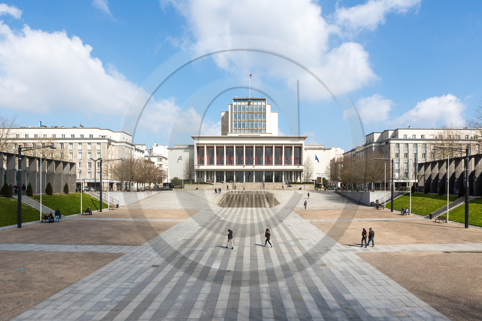 Mairie de Brest, place de la Liberté.