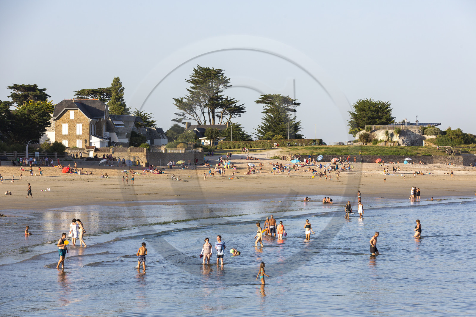 Plage des Toulhars à Larmor-Plage