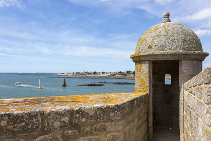 Rade de Lorient. Vue depuis Port-Louis