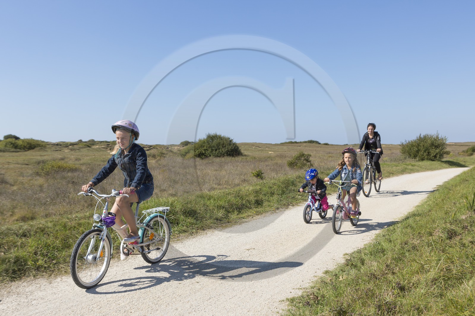 La voie verte à Plouharnel.
