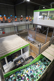 Centre de tri des déchets de Caudan