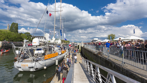 Départ du Tara le 28 Mai 2016 _ Port de Lorient.