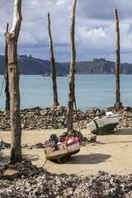 Le port de Gwin Zégal à Plouha
