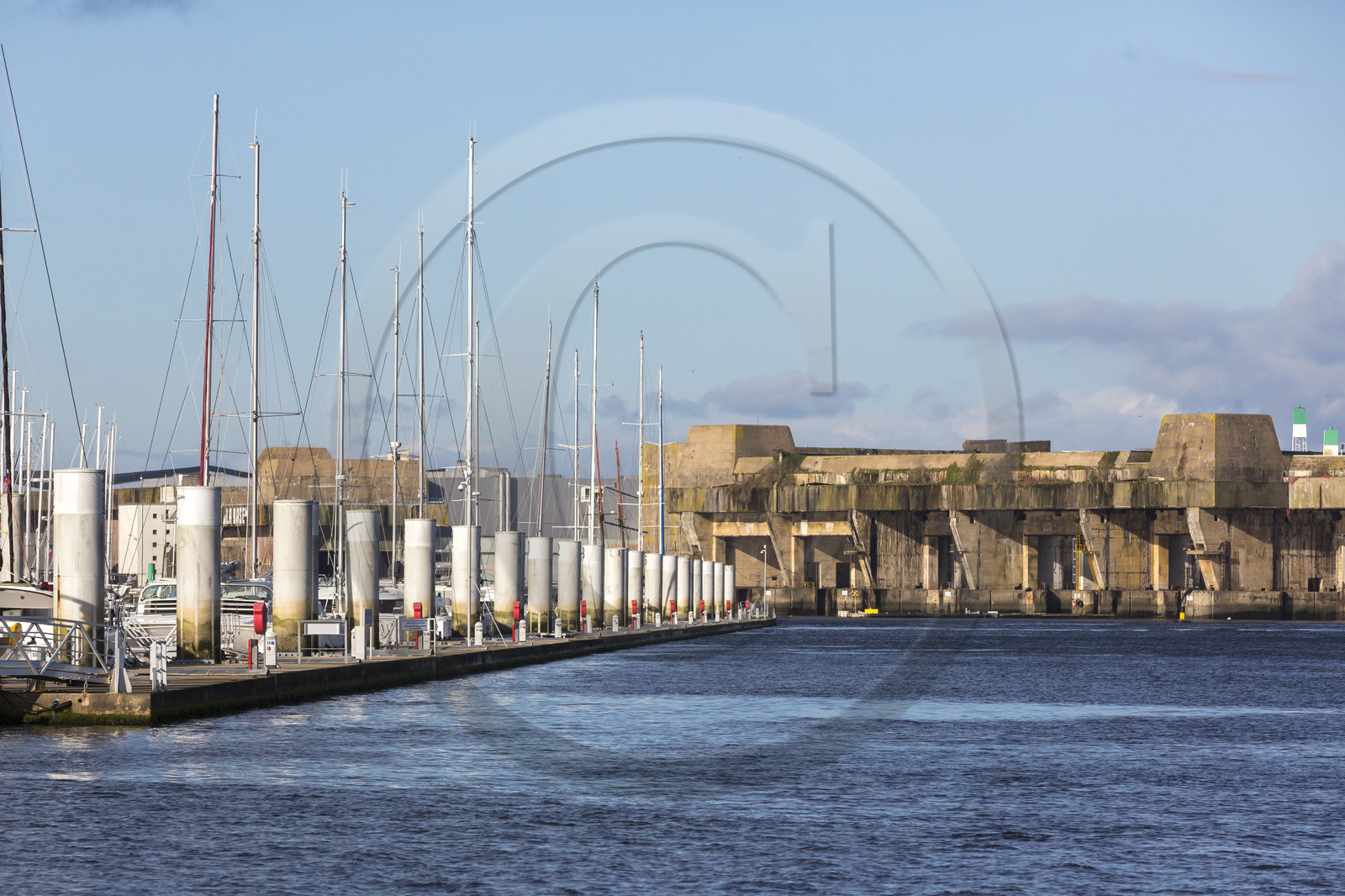 Rade de Lorient _ La Base de sous-marins