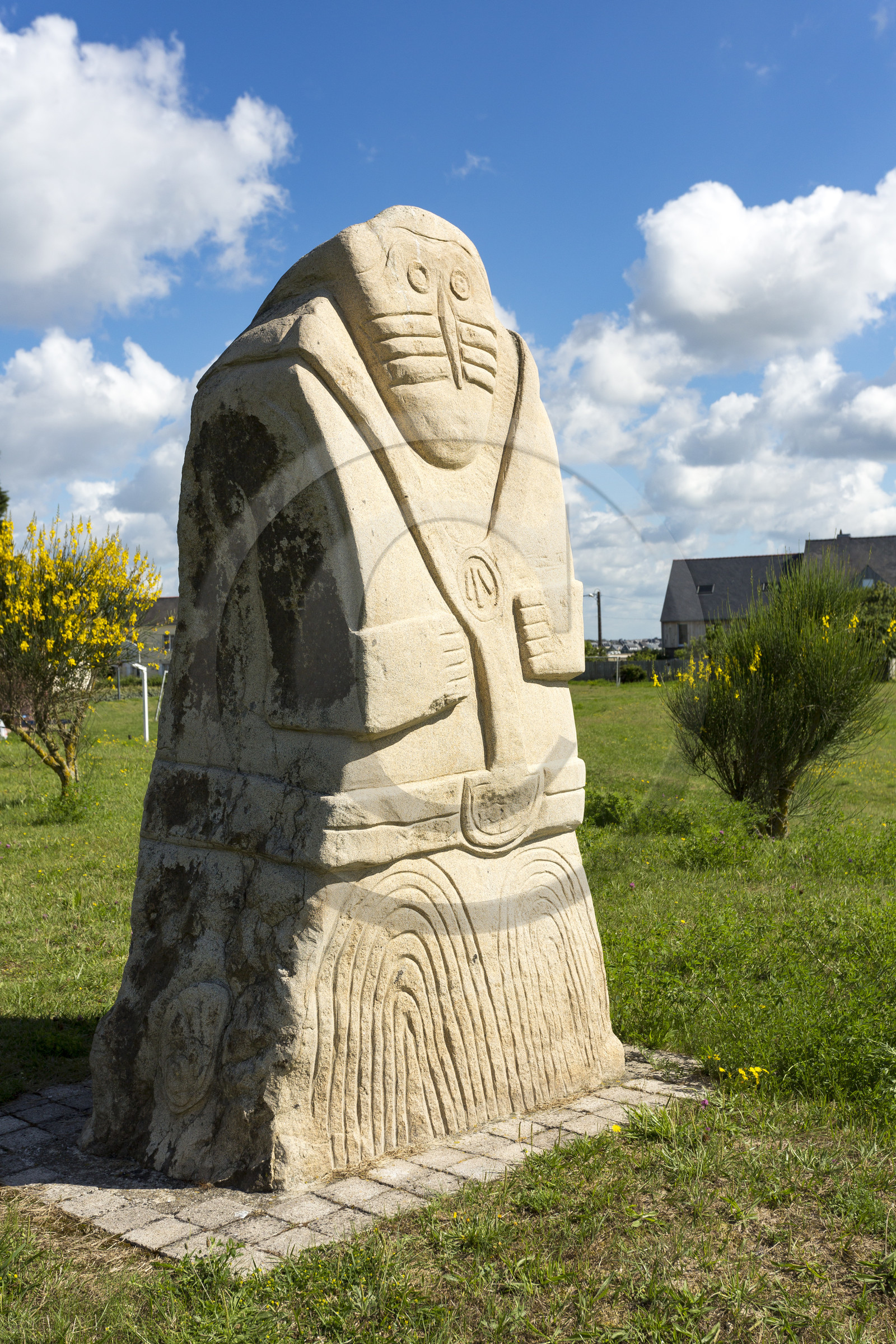 Sculpture du peuple des dunes _ Gavres