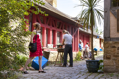 La cours des métier d'art à Pont-Scorff