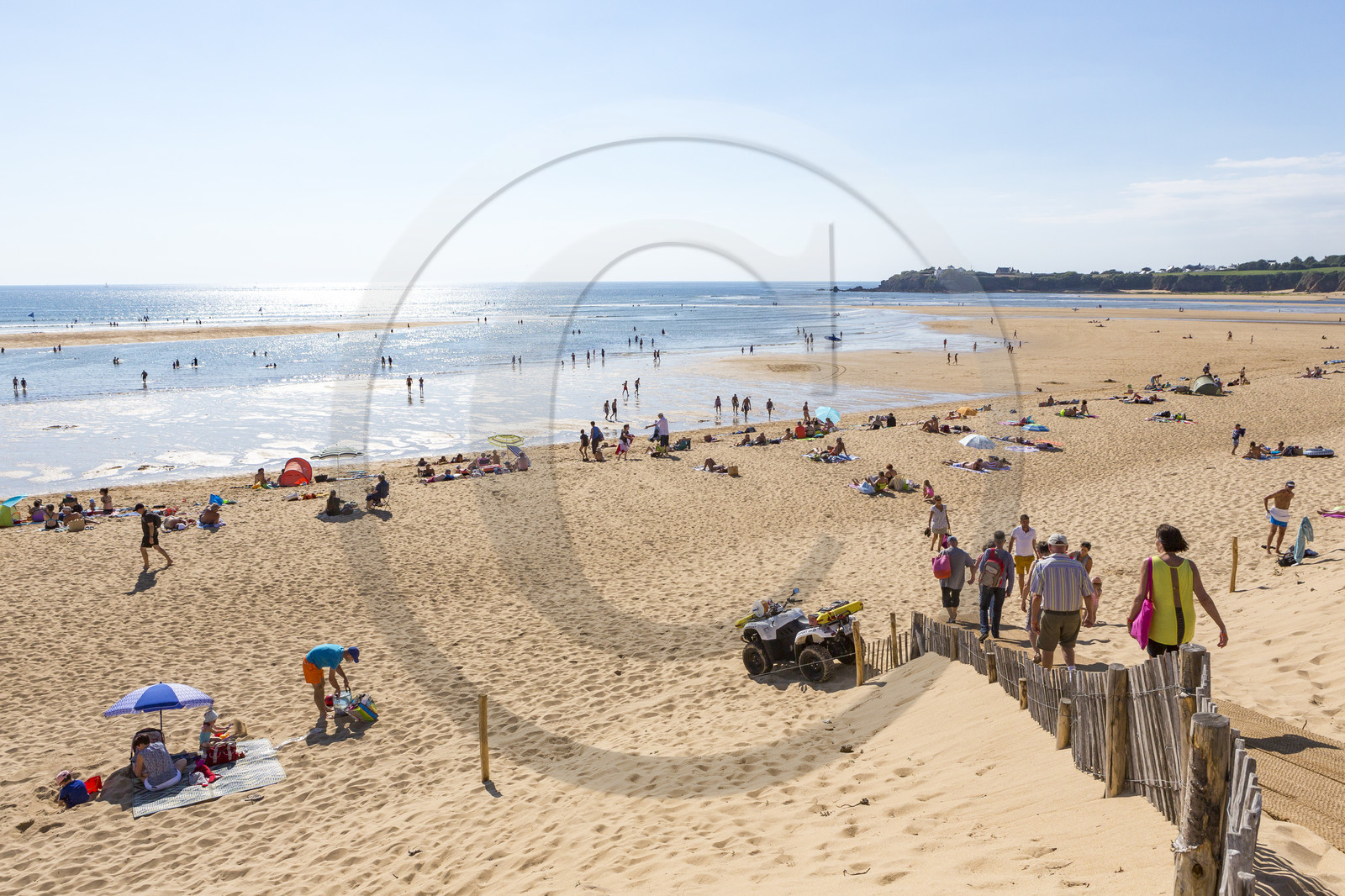 Plage de la Falaise à Guidel