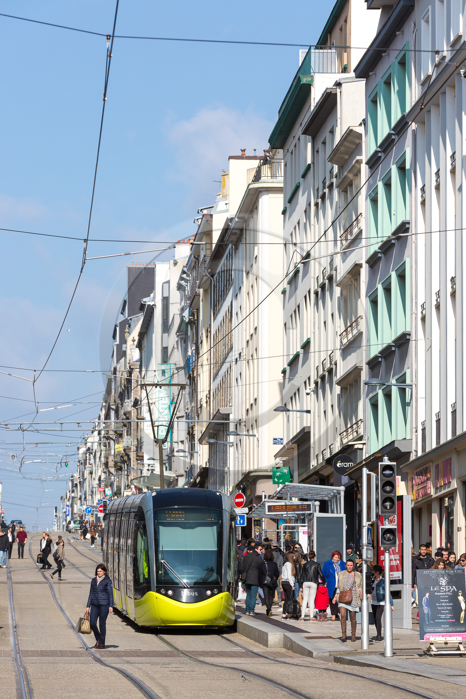 Rue Jean Jaures à Brest