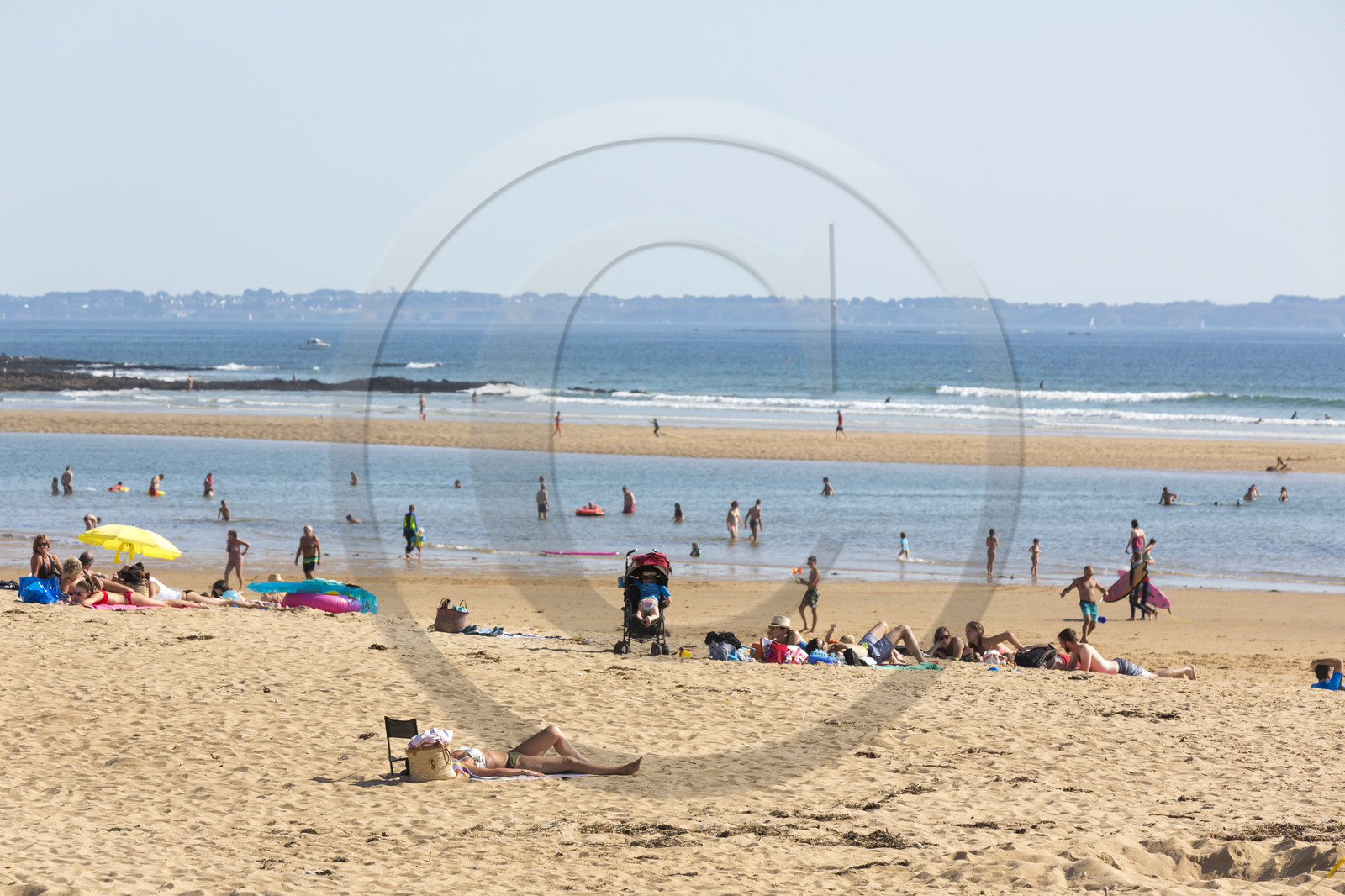 Plage de la Falaise à Guidel
