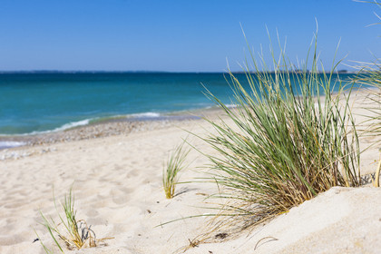 La plage de Lines à Gâvres