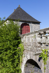 La chapelle Sainte-Barbe au Faouët (56).