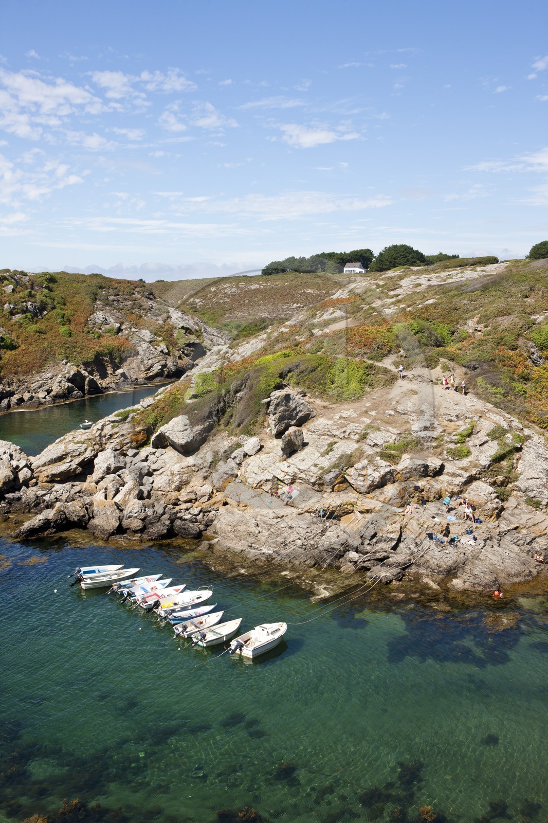 La crique du port Saint Nicolas