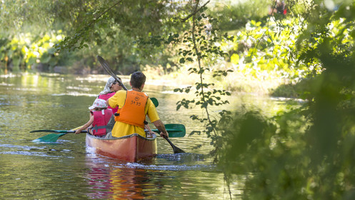 Canoé et Kayak sur le Scorff.