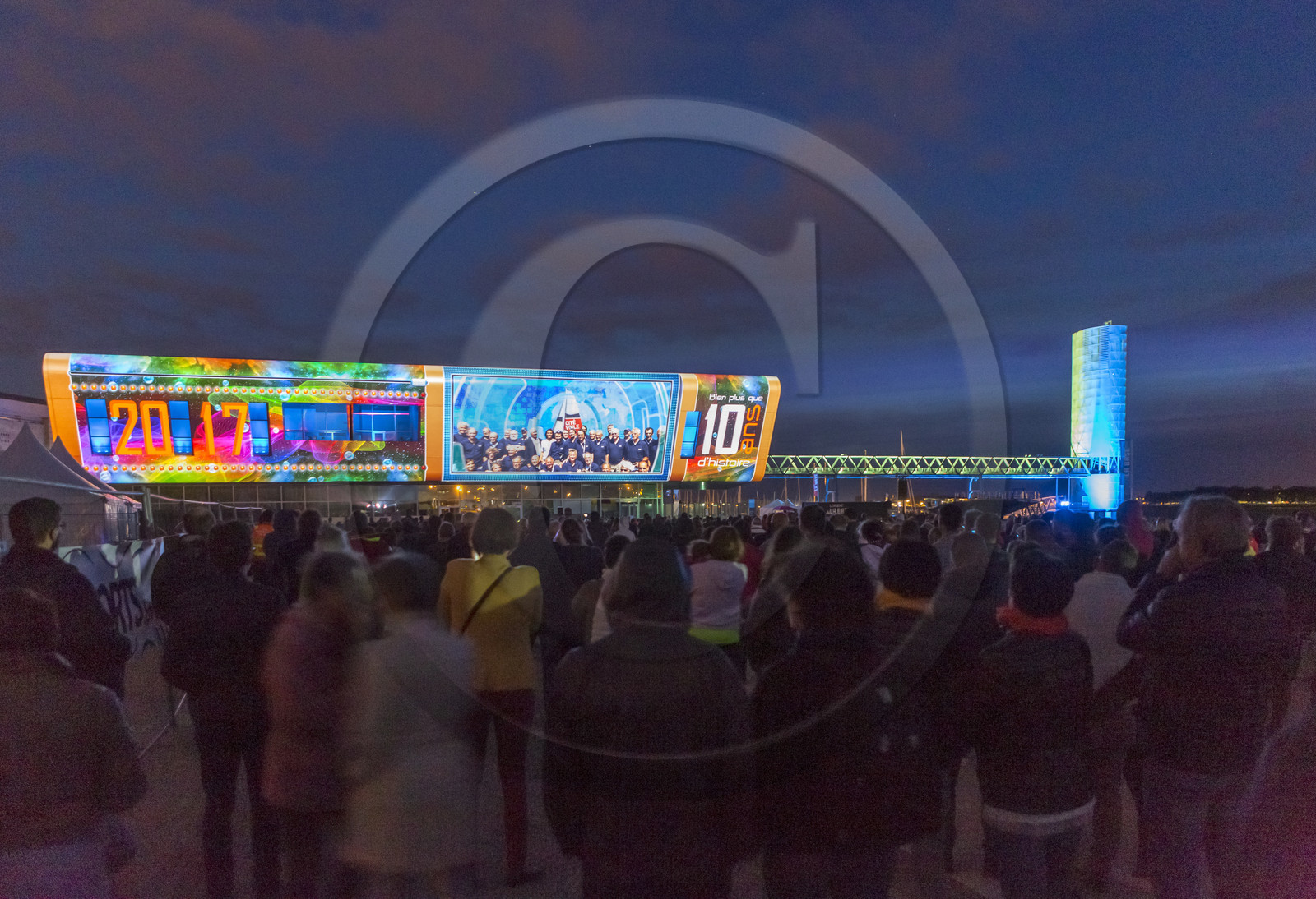2018_Ports en fête, les 10 ans de la cité de la voile _ Lorient _Spectacle son et lumière.