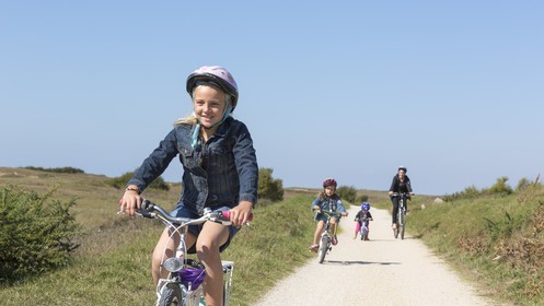 La voie verte à Plouharnel.