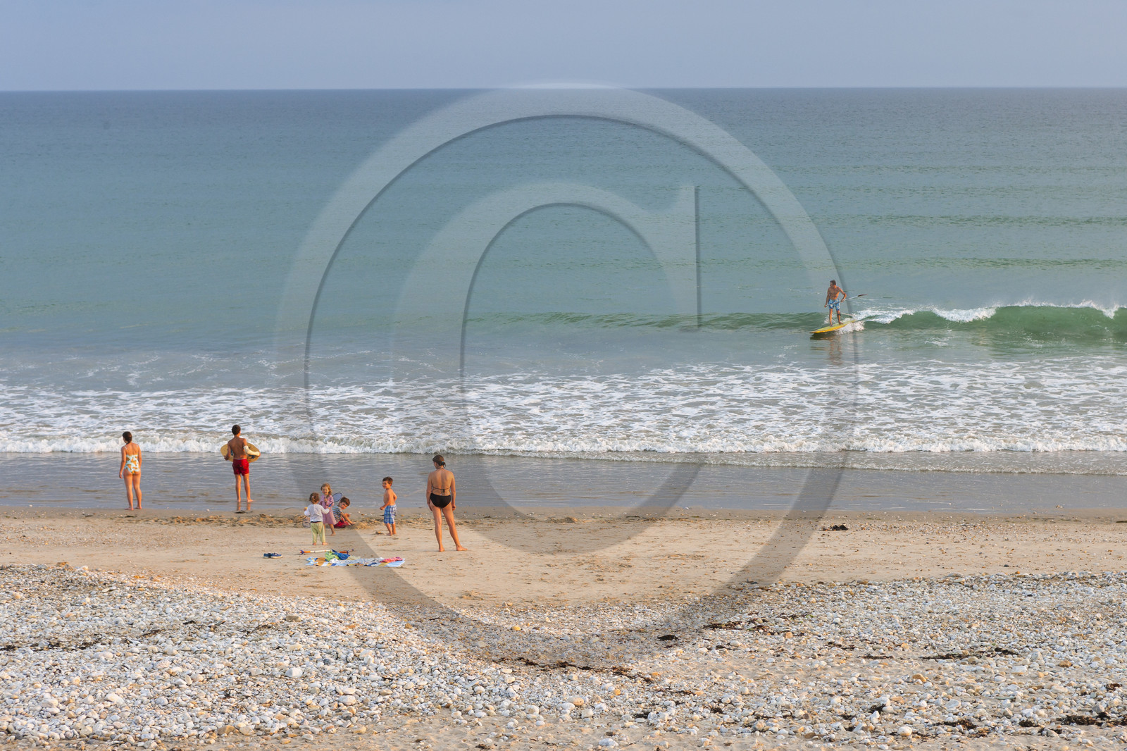 La plage de Lines à Gâvres