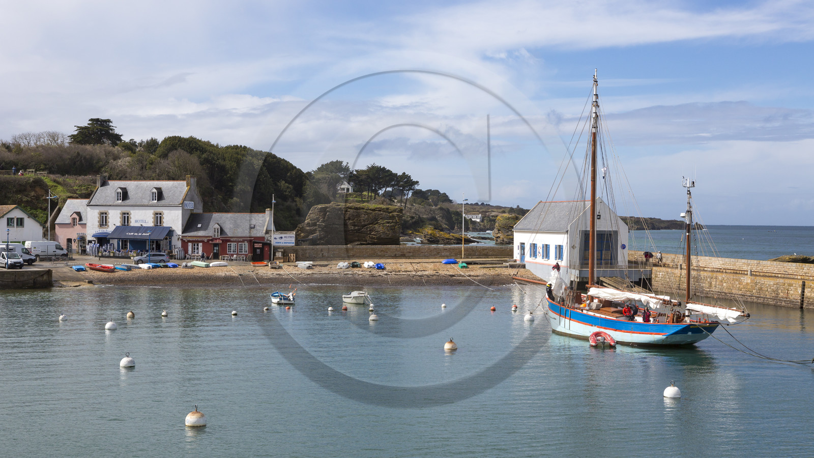 Port Tudy sur l'ile de Groix