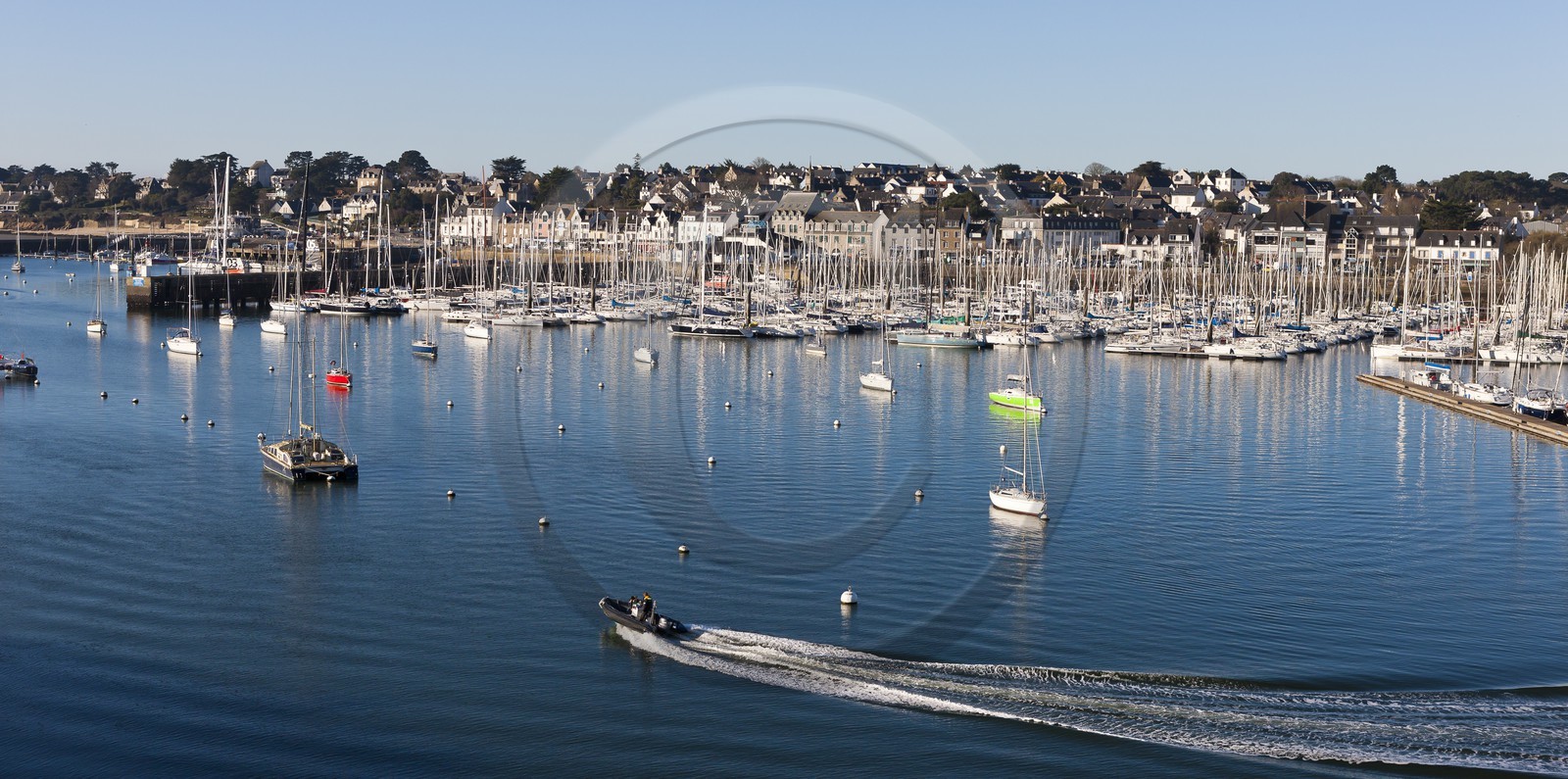 Le port de la Trinite sur Mer.