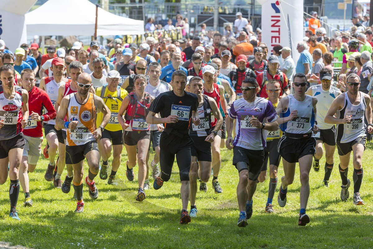 Départ du Trail du lac _ Festival Brocéliande Fantastic_ Taupont (56).