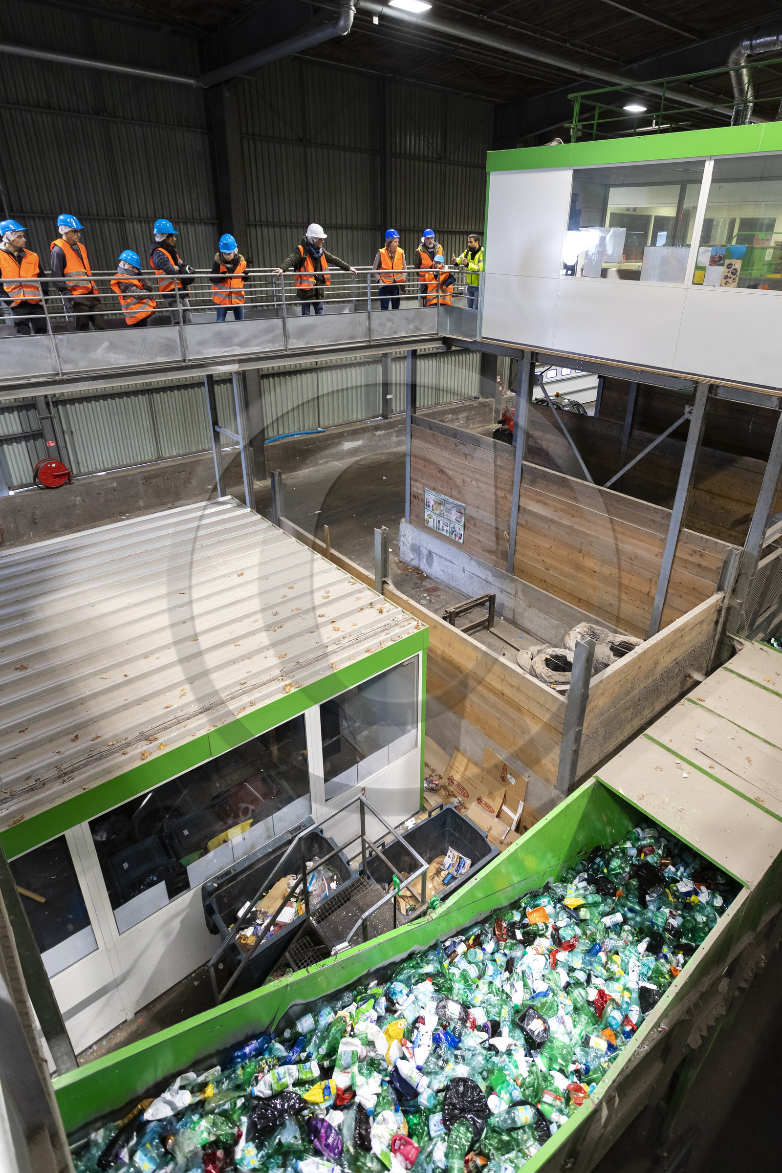 Centre de tri des déchets de Caudan