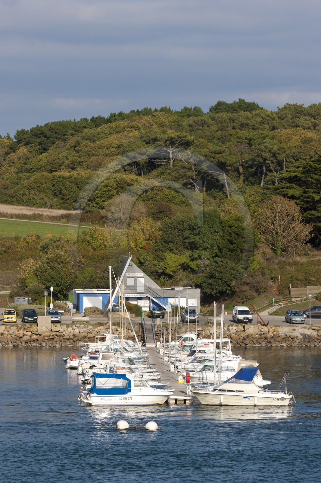 Le port de Guidel sur la laita.