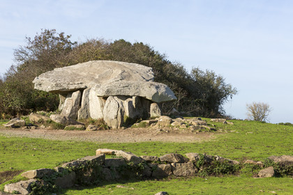 Dolmen de PenHap sur l'ile aux moines