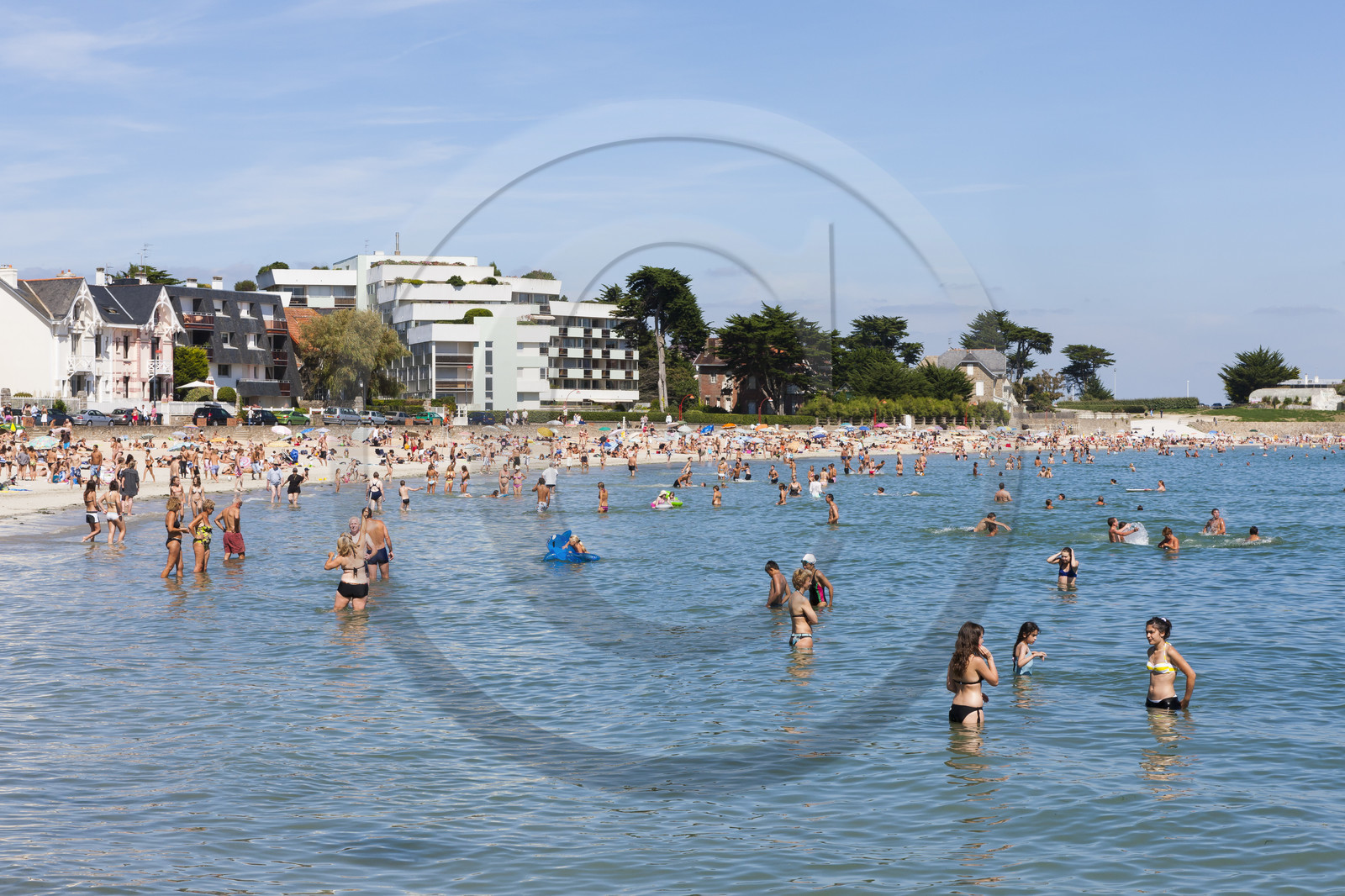 Plage de Toulhars à Larmor-plage