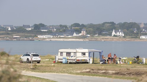 Le camping des sables Blancs _ Plouharnel