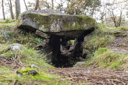 Le dolmen de Mané-Ven-Guen ou Toulvern situé à Baden