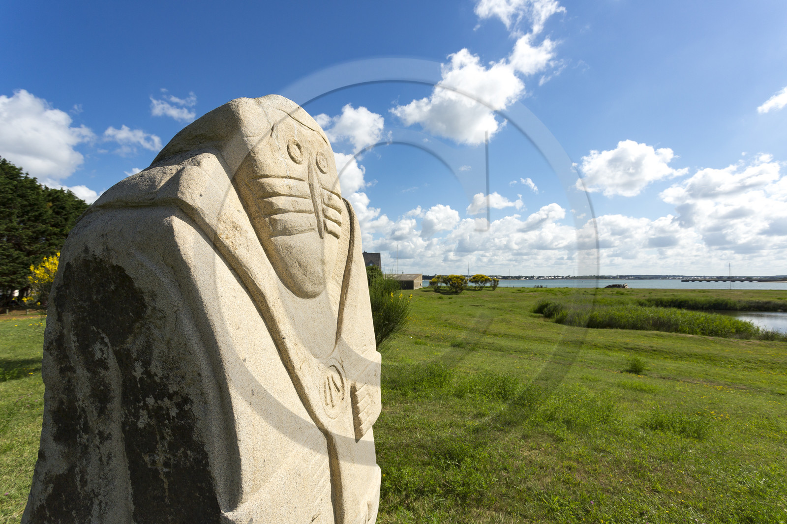 Sculpture du peuple des dunes _ Gavres
