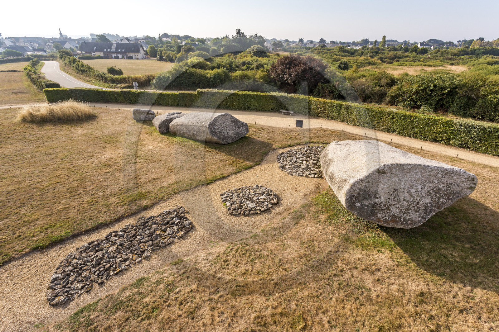 Le Grand menhir brisé d'Er Grah à Locmariaquer