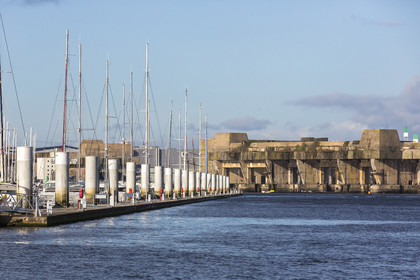 Rade de Lorient _ La Base de sous-marins