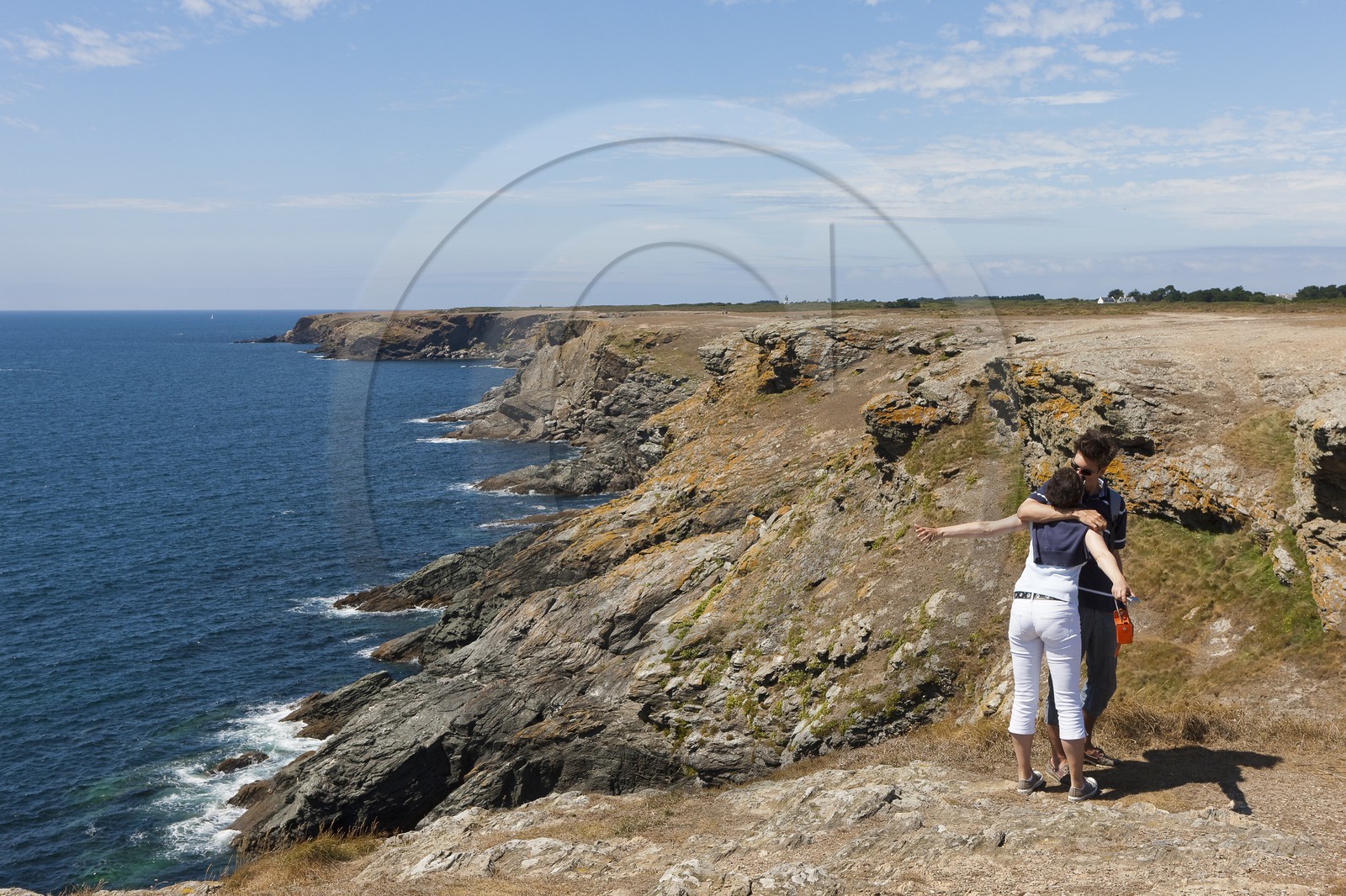 La cote aux vents - Ile de Groix
