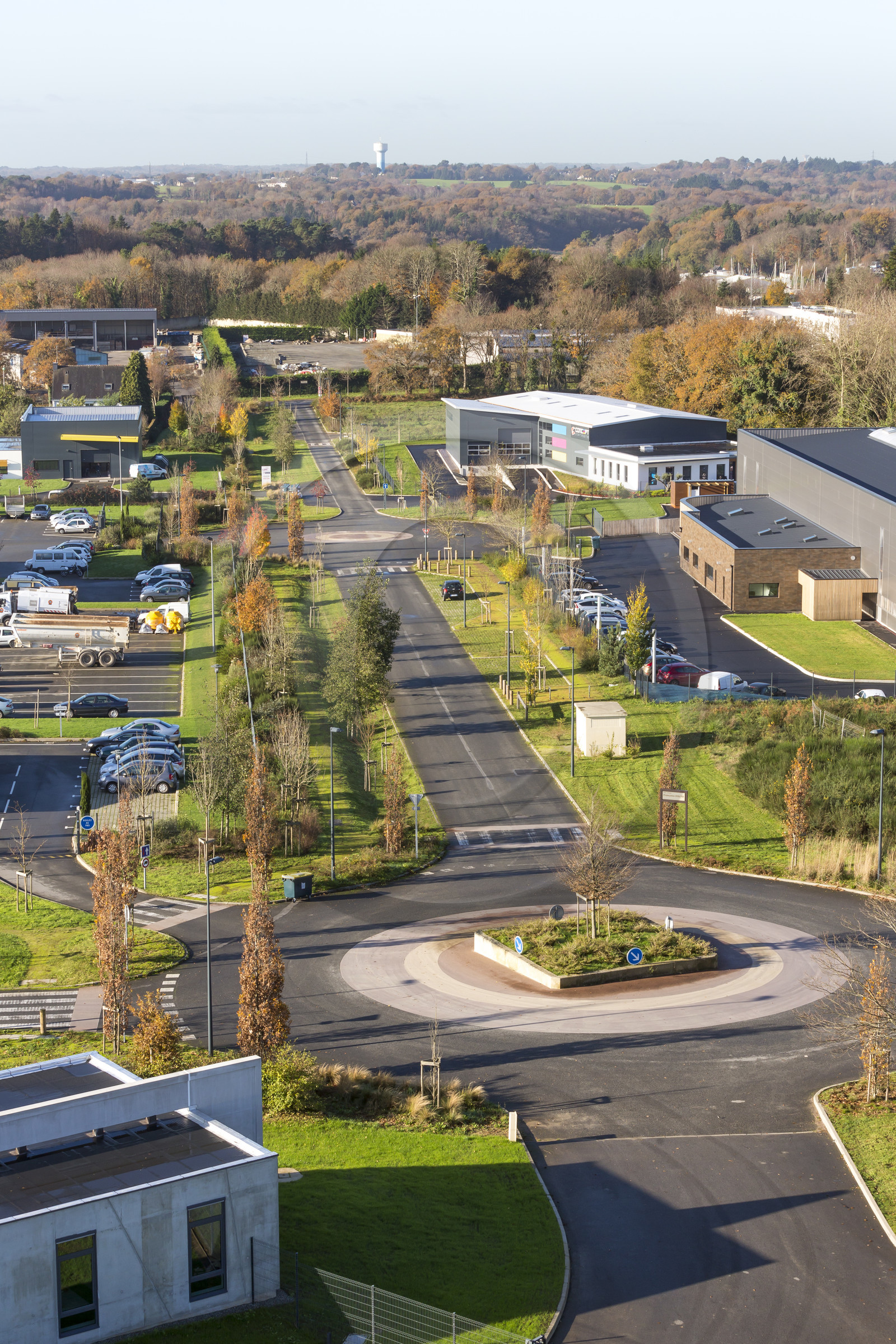 La Z.I. du Parco Nord à Hennebont